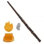 Wizarding World Harry Potter, 12 inch Magical Collector Hermione Granger toverstaf met standaard & gegoten icoon, magische wezens, kostuumaccessoire