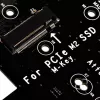 SilverStone SST-ECM20 M.2 SATA-opslagcontrollerkaart, 2x M.2 intern, 32 Gbit/s