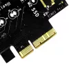 SilverStone SST-ECM20 M.2 SATA-opslagcontrollerkaart, 2x M.2 intern, 32 Gbit/s