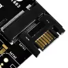SilverStone SST-ECM20 M.2 SATA-opslagcontrollerkaart, 2x M.2 intern, 32 Gbit/s