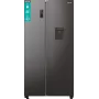 Gorenje NRR9185EABXLWD Side-by-Side koel-vriescombinatie, 547 l (355 l + 192 l), ConvertActive, energieklasse E, donker roestvrij staal