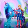 Speelgoedfiguur Spin Master Unicorn Academy Isabel met echte manen en staart en borstel