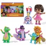 Dora, Fantastic Friends geschenkpakket met Dora, Boots, Tico, Isa en het Fiesta Trio, speelfiguren, kinderspeelgoed voor meisjes & jongens vanaf 3 jaar