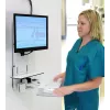 ERGOTRON Styleview zit-sta verticale lift patiëntenkamer (wit)