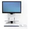ERGOTRON Styleview zit-sta verticale lift patiëntenkamer (wit)
