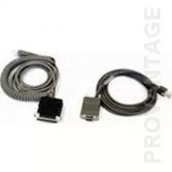 DATALOGIC kabel Cab-362 RS232 9-polig bus aansluiting spiraalkabel