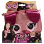 Purse Pets, Keepin’ It Clutch Dazzling Diva hondenspeelgoed en polstasje met oplichtende regenboogogen, speelgoed voor meisjes vanaf 4 jaar