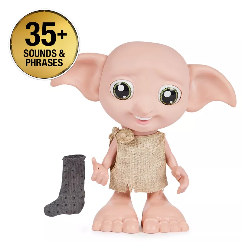 Interactief speelgoed Wizarding World Harry Potter Dobby spreekfunctie AAA meerkleurig