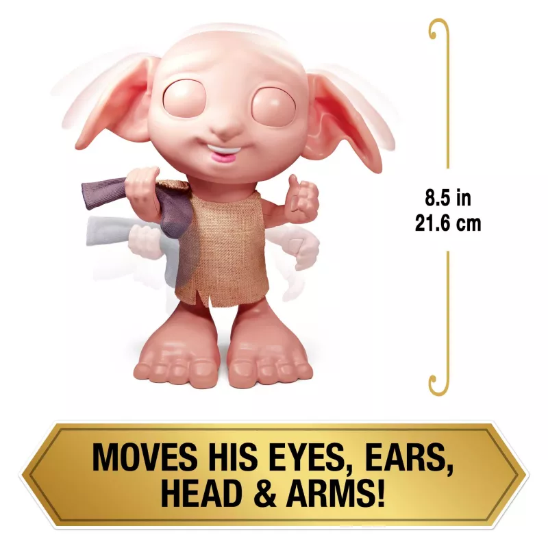 Interactief speelgoed Wizarding World Harry Potter Dobby spreekfunctie AAA meerkleurig