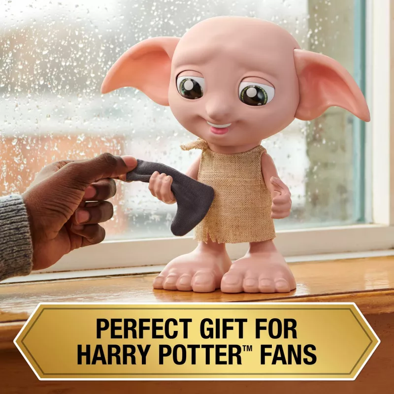 Interactief speelgoed Wizarding World Harry Potter Dobby spreekfunctie AAA meerkleurig