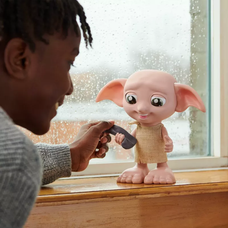 Interactief speelgoed Wizarding World Harry Potter Dobby spreekfunctie AAA meerkleurig