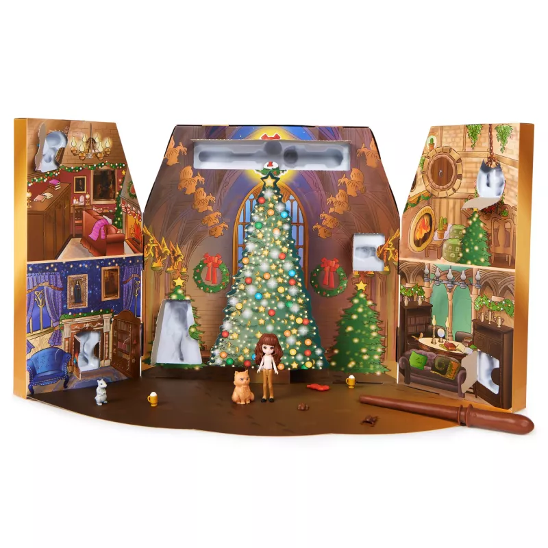 Adventskalender-box Harry Potter Magical Minis 2023 — 24 verrassingsspeelgoedjes, meerkleurig, LR44