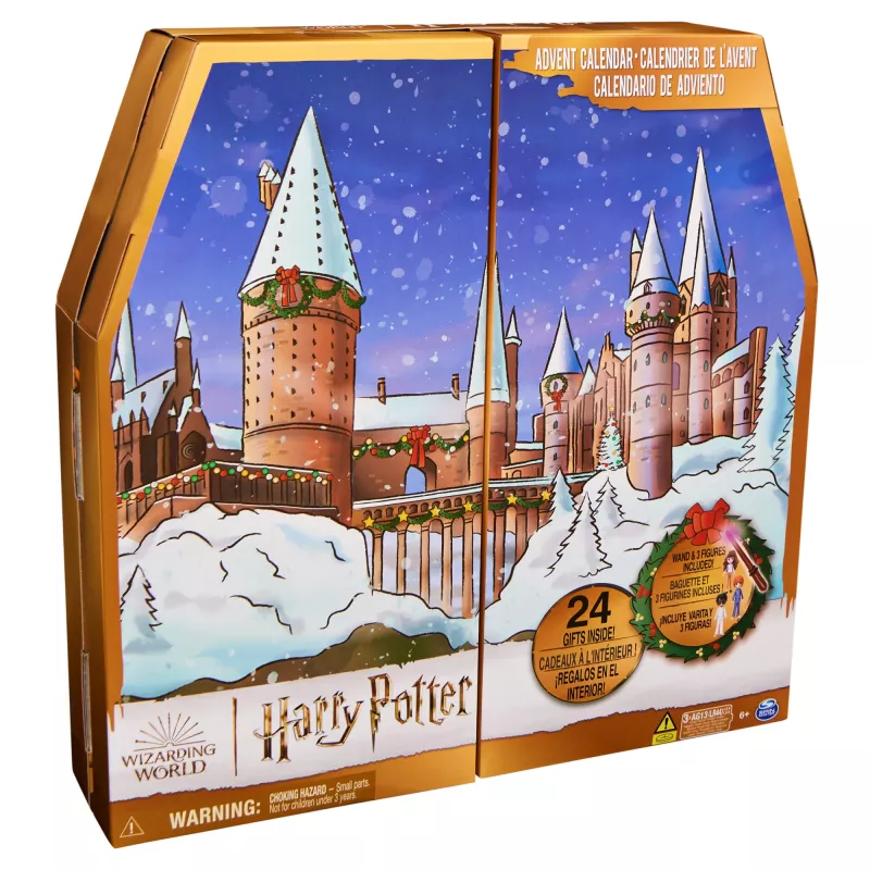 Adventskalender-box Harry Potter Magical Minis 2023 — 24 verrassingsspeelgoedjes, meerkleurig, LR44