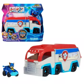 PAW Patrol The Mighty Movie Pup Squad Patroller speelgoedvrachtwagen