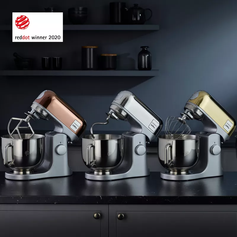 Keukenmachine Kenwood kMix Special Edition KMX760ACH — 1000 W, chroom, roestvrijstalen kom