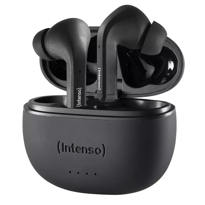 Hoofdtelefoon Intenso zwart Buds T300A