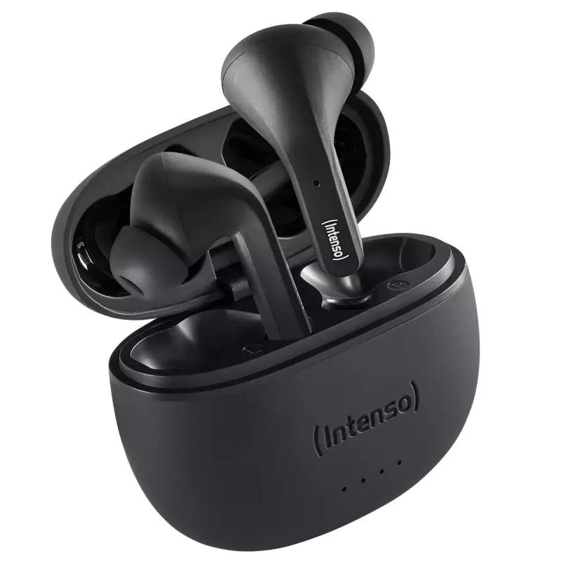 Hoofdtelefoon Intenso zwart Buds T300A