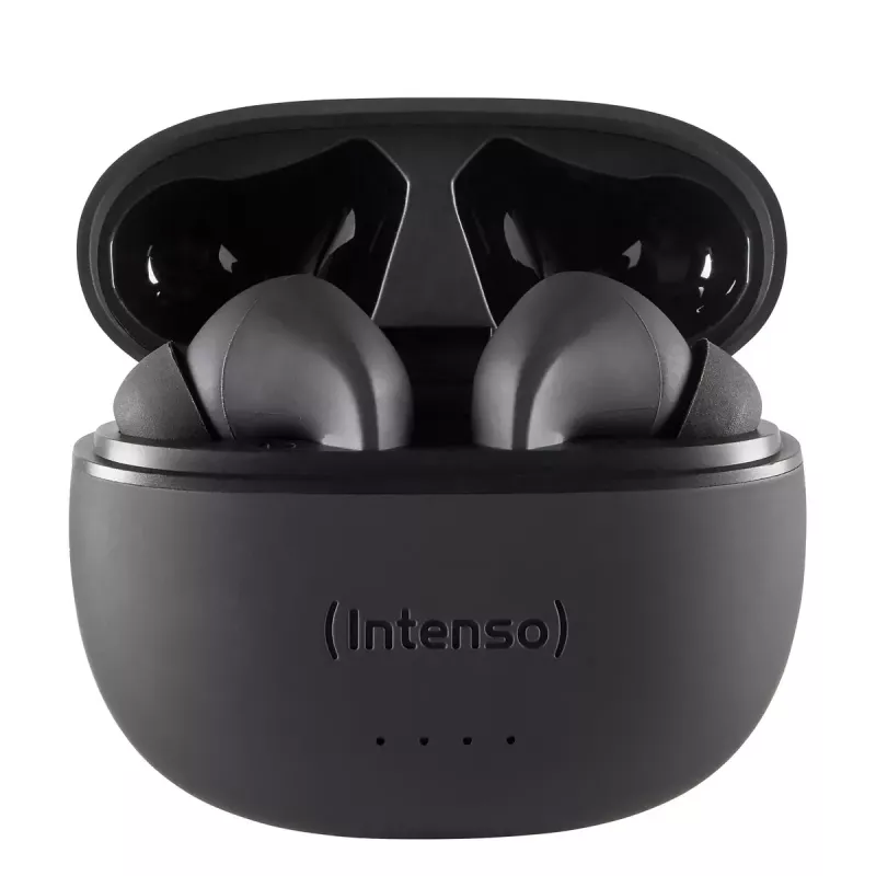 Hoofdtelefoon Intenso zwart Buds T300A