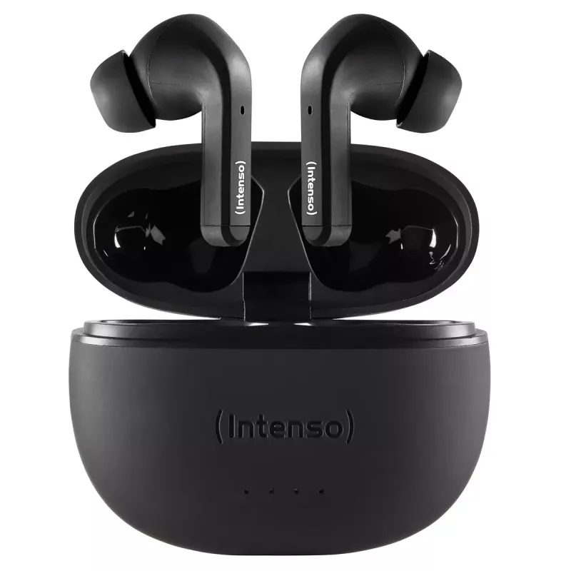 Hoofdtelefoon Intenso zwart Buds T300A