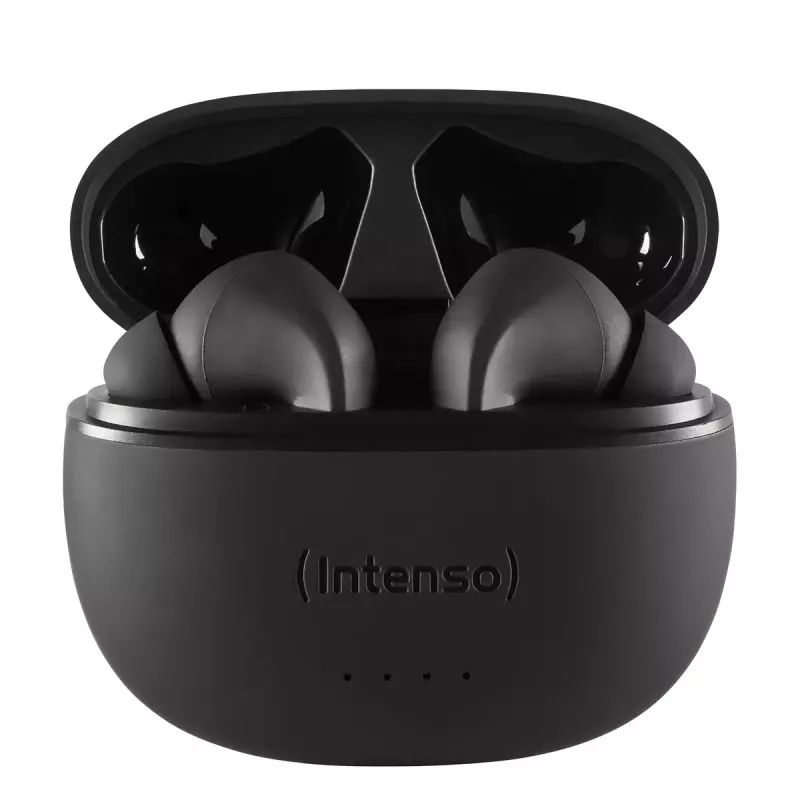 Hoofdtelefoon Intenso zwart Buds T300A