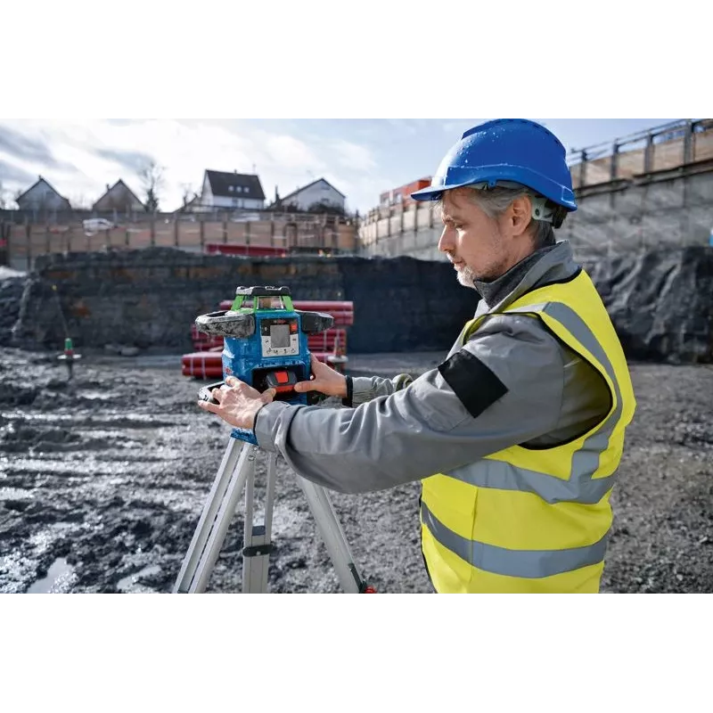 Rotatielaser Bosch GRL 650 CVHG Professional 18 V met groene laserlijn, L-BOXX