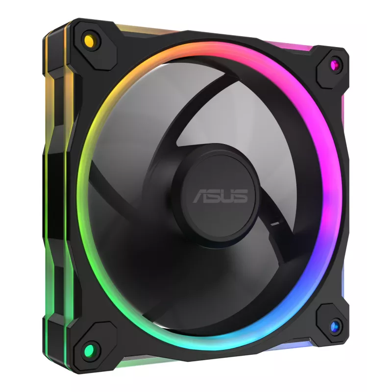 Ventilator ASUS Prime MR120 ARGB Reverse zwart 12 cm glijlager