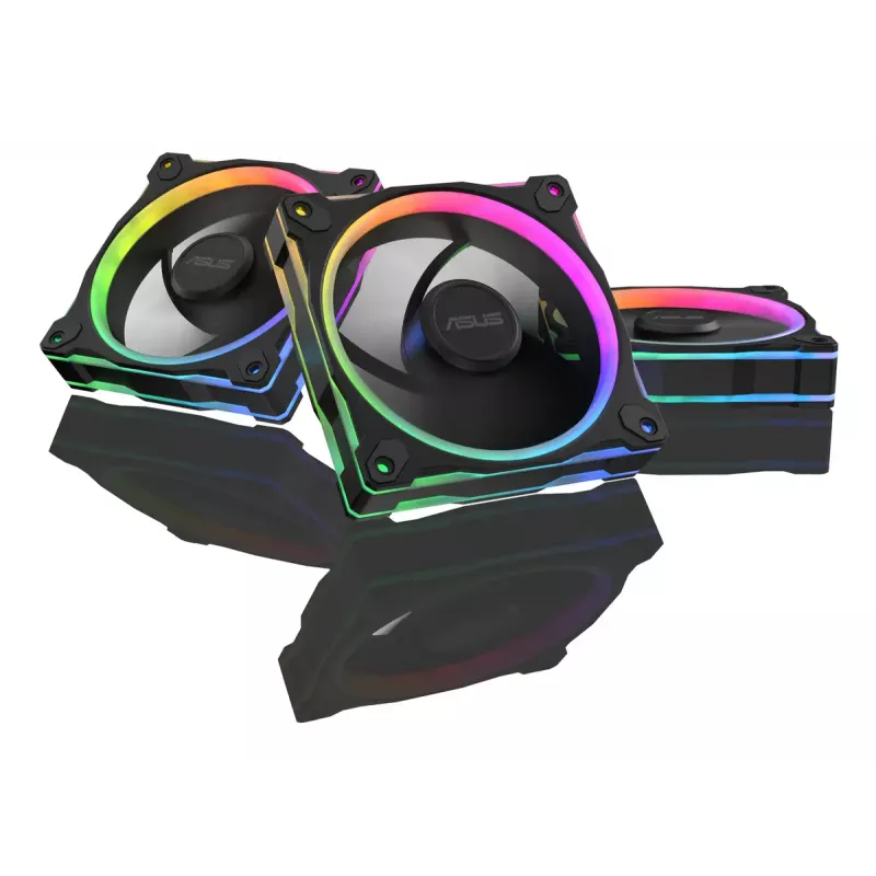 ASUS Prime MR120 Fan ARGB Reverse zwart 3in1 computerbehuizing 12 cm 3 stuks