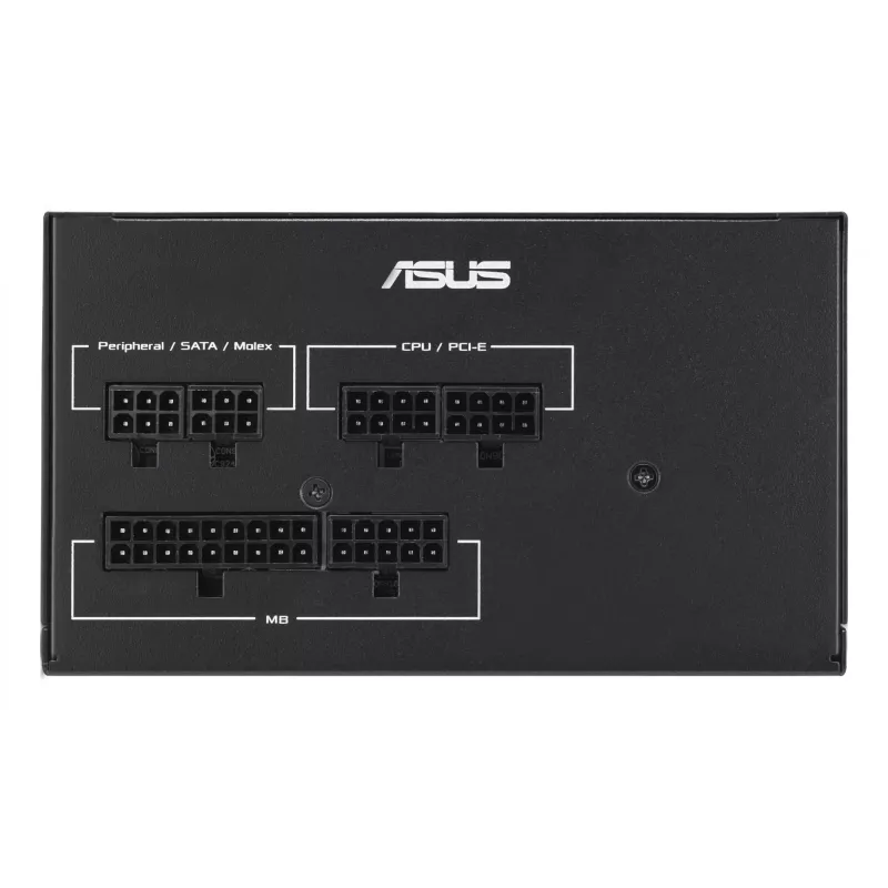 Voeding ASUS ATS-750G 750 W, 20+4-pin ATX, 80 PLUS Gold, zwart