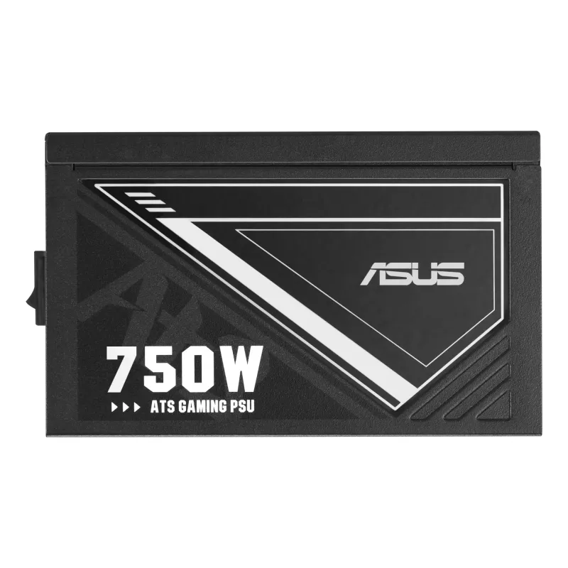 Voeding ASUS ATS-750G 750 W, 20+4-pin ATX, 80 PLUS Gold, zwart