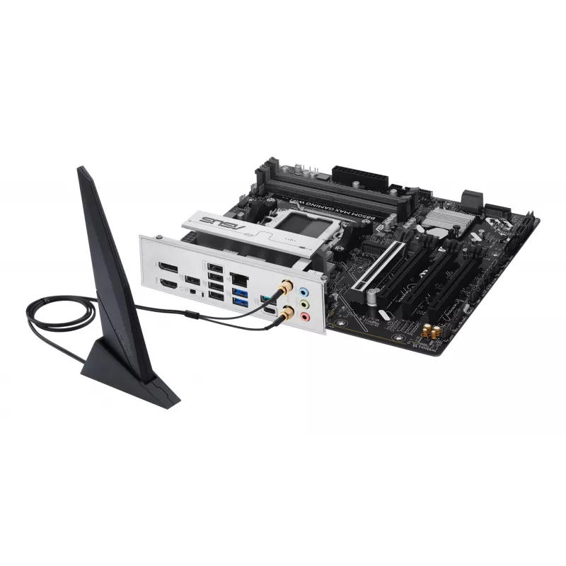 Moederbord ASUS B850M MAX GAMING WIFI AMD B850 Socket AM5 micro ATX