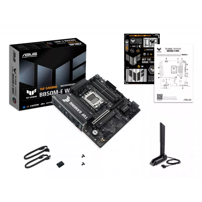Moederbord ASUS TUF GAMING B850M-E WIFI AMD B850 Socket AM5 micro ATX