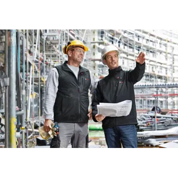 Bosch GHV 12+18V XA Professional verwarmingsvest maat S zwart