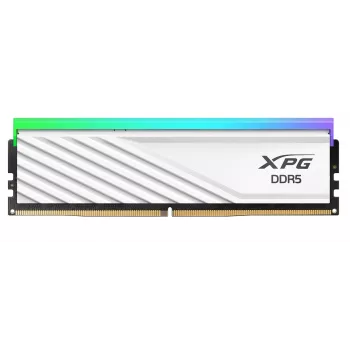 DIMM 16 GB DDR5-6400, werkgeheugen wit, AX5U6400C3216G-SLABRWH, XPG Lancer Blade RGB, INTEL XMP, AMD EXPO