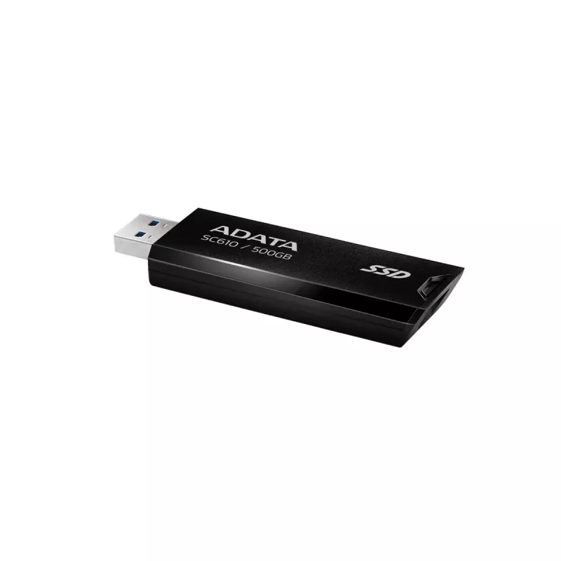 USB-flashstation ADATA SC610 500 GB USB Type-A 3.2 Gen 2 (10 Gbit/s) 550/500 MB/s, zwart