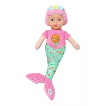 Babypop BABY born zeemeermin 33 cm wasbaar veelkleurig