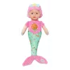 Babypop BABY born zeemeermin 33 cm wasbaar veelkleurig