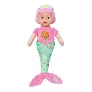 Babypop BABY born zeemeermin 33 cm wasbaar veelkleurig