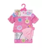 Poppenkledingset BABY born roze mantelset 43 cm opvouwbaar