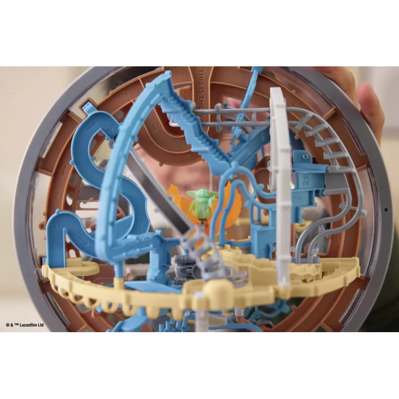 3D-labyrint behendigheidsspel Spin Master Perplexus Star Wars The Mandalorian – handzaam bewegingslabyrint