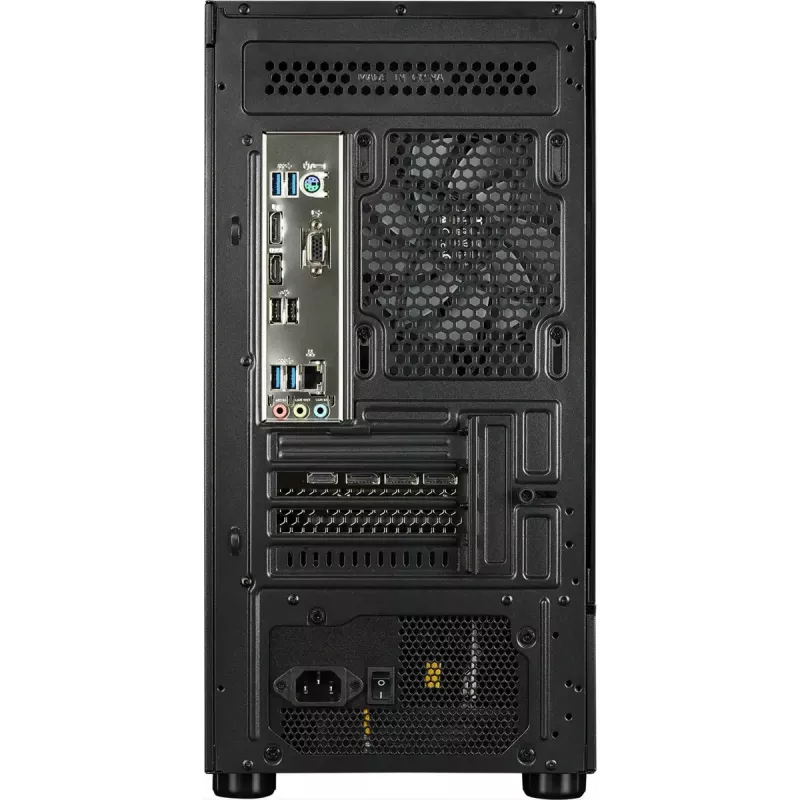 desktop gaming-pc THERMALTAKE FTW A-Line LCS 5060 zwart/transparant met Windows 11 Pro