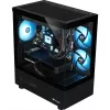desktop gaming-pc THERMALTAKE FTW A-Line LCS 5060 zwart/transparant met Windows 11 Pro