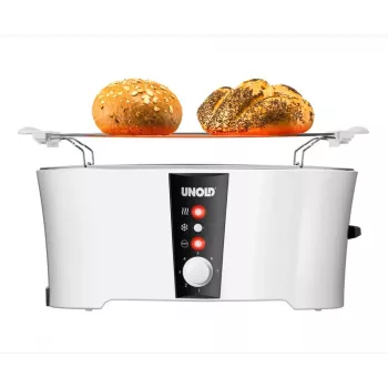 toaster Unold Design Dual 4 sneetjes 1350 W zwart wit