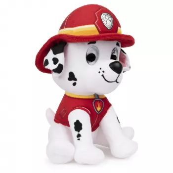PAW Patrol GUND officiële Marshall in signatuur brandweeruniform knuffel, knuffeldier voor kinderen vanaf 1 jaar, 15 cm