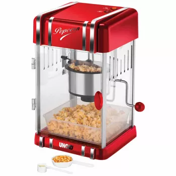 Unold 48535 popcornmachine rood, zilver 300 W