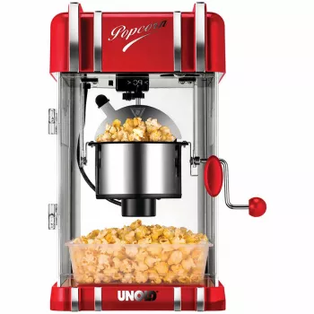 Unold 48535 popcornmachine rood, zilver 300 W