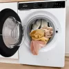Gorenje WPNA94A1TS frontlader wasmachine 9 kg, 1400 rpm, ConnectLife Wi-Fi, wit/zwart