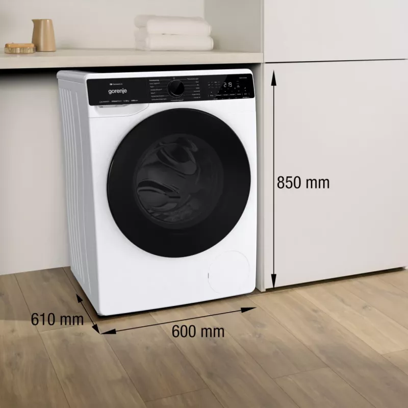 Gorenje WPNA14A3TS wasmachine voorlader 10 kg 1400 t/min wit
