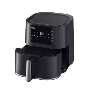 Heteluchtfriteuse Braun Household MultiFry 5 HF5030 — 1700 W, 6,0 l mand, zwart/zilver