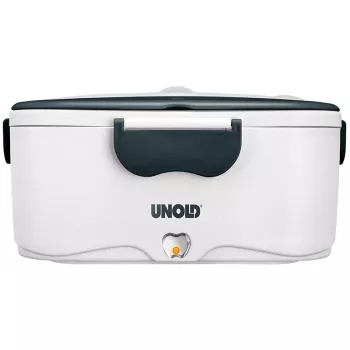 Lunchbox Unold 230.338 1,5 L roestvrij staal zwart wit