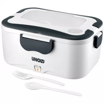 Lunchbox Unold 230.338 1,5 L roestvrij staal zwart wit